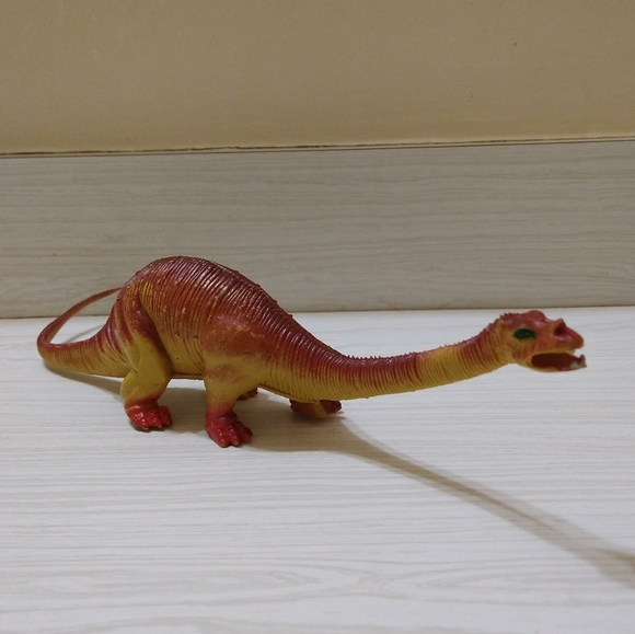 Vintage 1980's Dinosaur Figure 12.5" Dino PVC Vinyl - Picture 2 of 6